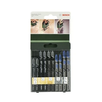Bosch Decoupeerzaagbladset 10-delig 4 Bosch Decoupeerzaagbladset 10-delig - Afbeelding 2