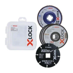 Bosch X-lock 5-delige Slijpschijven Set 125mm