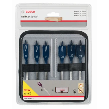 Bosch Prof Etui Self Cut Speed Boren 14/16/18/20/22/24 X 152 Mm 3 Bosch Prof Etui Self Cut Speed Boren 14/16/18/20/22/24 X 152 Mm
