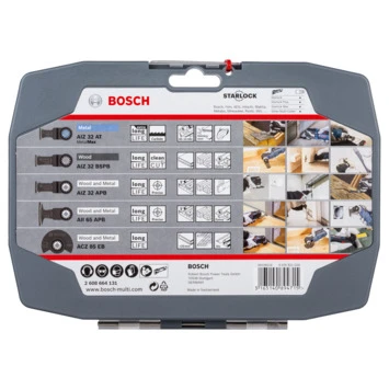 Bosch Pro 5-delige Multitool Set 4 Bosch Pro 5-delige Multitool Set - Afbeelding 2