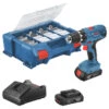 Bosch Professional Accuschroefmachine GSR 18V-21, 2x 1,5Ah Accu & 63 Accessoires In Special AC Case -Bosch Bosch 123 41