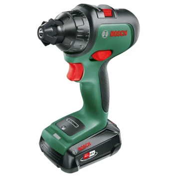 Bosch 18V Accuboormachine Brushless AdvancedDrill Met 3-delige Adapterset (Incl. 2 Accu's 2.5Ah + Lader) 4 Bosch 18V Accuboormachine Brushless AdvancedDrill Met 3-delige Adapterset (Incl. 2 Accu's 2.5Ah + Lader) - Afbeelding 2
