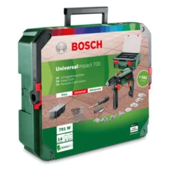 Bosch Klopboormachine UniversalImpact 700 SystemBox, Inclusief 182 Delige Accessoireset -Bosch Bosch 123 593
